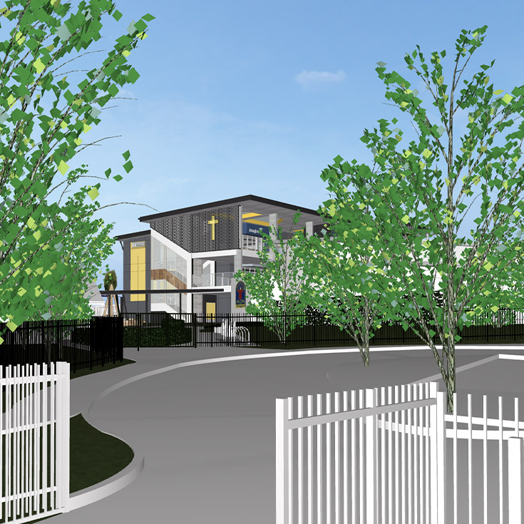 Future building plans for St Angela's Primary School Castle Hill